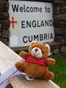 Ginger makes it to England